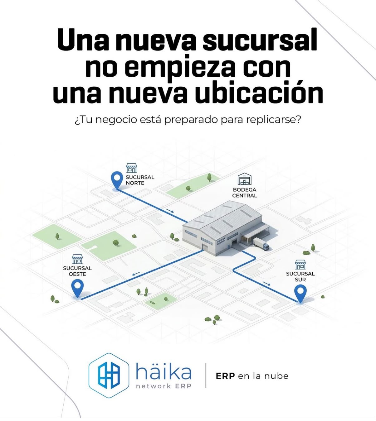 Una nueva sucursal no empieza con una nueva ubicación